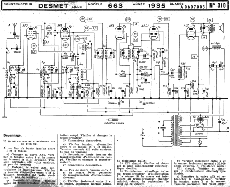 663; Desmet, SGER S.G.E.R (ID = 217720) Radio