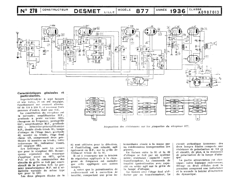 877; Desmet, SGER S.G.E.R (ID = 166373) Radio