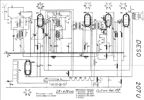 207U; Deso, Dewald & Sohn, (ID = 16933) Radio