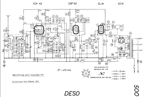 500; Deso, Dewald & Sohn, (ID = 17259) Radio