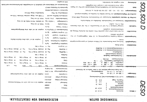 503 ; Deso, Dewald & Sohn, (ID = 17266) Radio