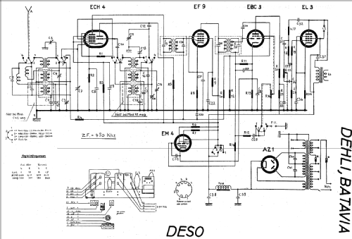 Batavia D42; Deso, Dewald & Sohn, (ID = 17106) Radio