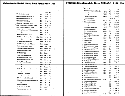 Philadelphia-G- 328G Schr.; Deso, Dewald & Sohn, (ID = 17027) Radio