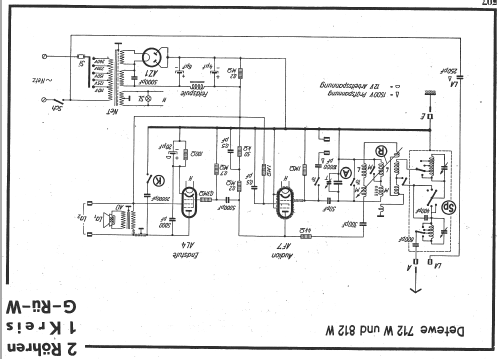 712W; DeTeWe (ID = 14108) Radio