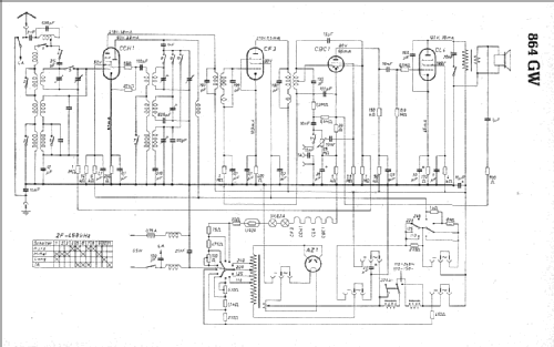 864GW; DeTeWe (ID = 1468289) Radio