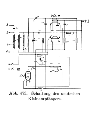 Deutscher Kleinempfänger 1938 DKE38; DeTeWe (ID = 3050145) Radio