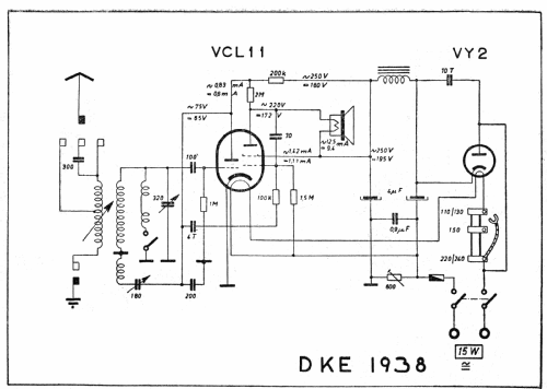 Deutscher Kleinempfänger 1938 DKE38; DeTeWe (ID = 1211728) Radio