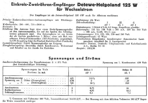 Helgoland 125W; DeTeWe (ID = 14119) Radio