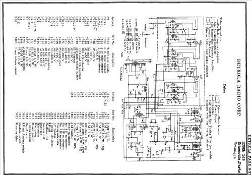 165 ; Detrola; Detroit MI (ID = 281098) Radio