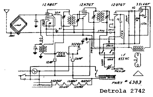 2742 ; Detrola; Detroit MI (ID = 299024) Radio