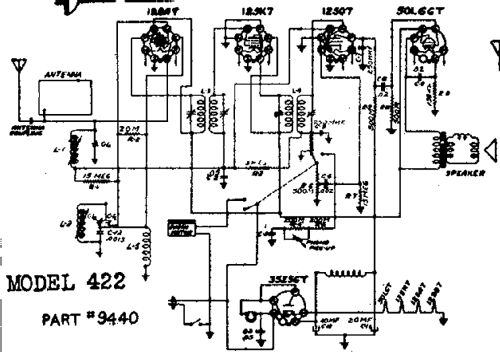 422 ; Detrola; Detroit MI (ID = 300728) Radio