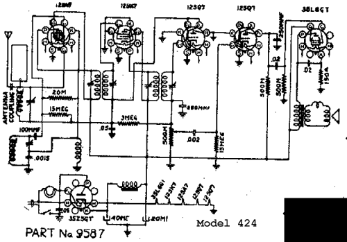 424 ; Detrola; Detroit MI (ID = 301204) Radio