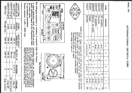 579 Skelco ; Detrola; Detroit MI (ID = 466282) Radio