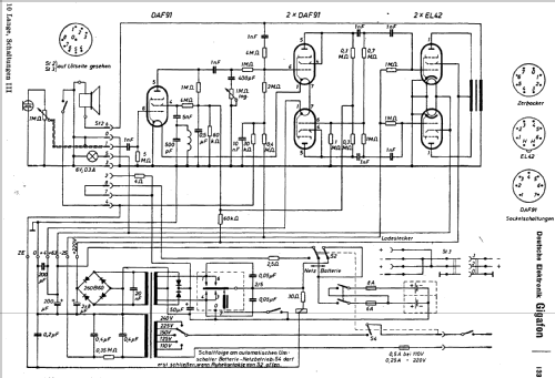 Blaupunkt Elektronik Gigafon; Deutsche Elektronik (ID = 653767) Verst/Mix