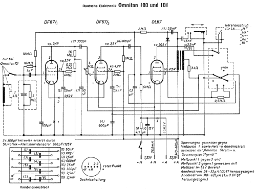 Omniton Hörgerät 100; Deutsche Elektronik (ID = 1698792) Medicine