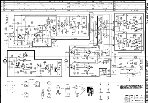 DW-440; de Wald; Barcelona (ID = 1465252) Car Radio