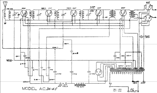 24-45 ; DeWald Radio Mfg. (ID = 308331) Radio