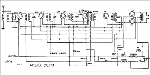 273 ; DeWald Radio Mfg. (ID = 308332) Radio