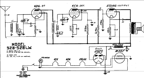 528LW ; DeWald Radio Mfg. (ID = 310870) Radio