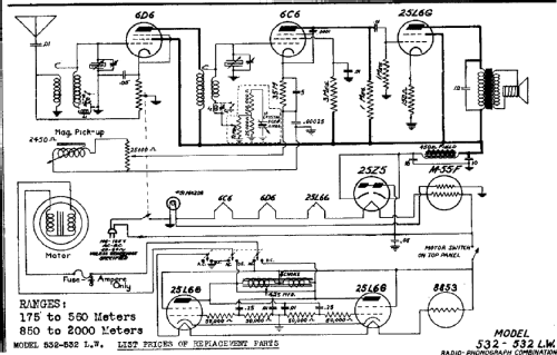 532 ; DeWald Radio Mfg. (ID = 310322) Radio