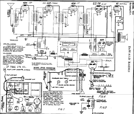 702 ; DeWald Radio Mfg. (ID = 310411) Car Radio