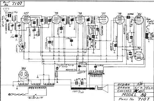 80 ; DeWald Radio Mfg. (ID = 311080) Radio