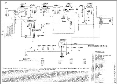 A505 ; DeWald Radio Mfg. (ID = 263867) Radio