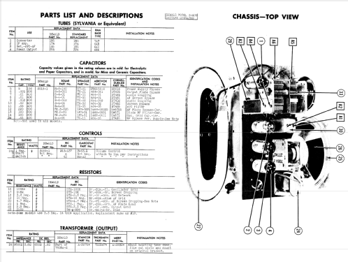 B-400 ; DeWald Radio Mfg. (ID = 957069) Radio