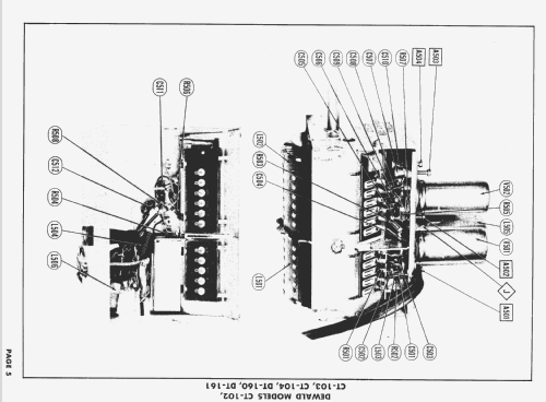 CT-102 ; DeWald Radio Mfg. (ID = 1549484) Televisore