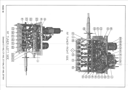 CT-103 ; DeWald Radio Mfg. (ID = 1549509) Television