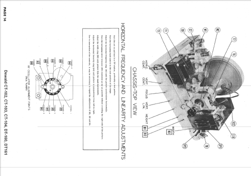 CT-103 ; DeWald Radio Mfg. (ID = 1549511) Television