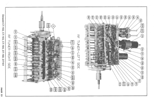 CT-103 ; DeWald Radio Mfg. (ID = 1549517) Télévision