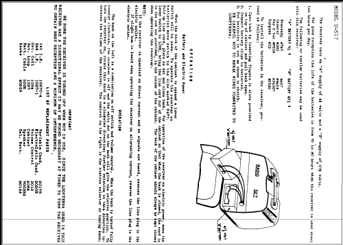 D-517 ; DeWald Radio Mfg. (ID = 243979) Radio