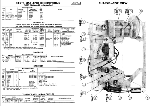 F-523 ; DeWald Radio Mfg. (ID = 583888) Radio