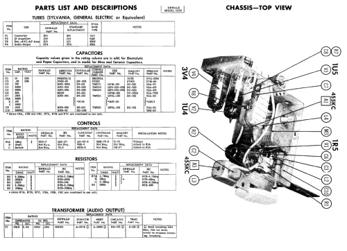 G-408 ; DeWald Radio Mfg. (ID = 583896) Radio