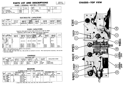 J-543 ; DeWald Radio Mfg. (ID = 583920) Radio