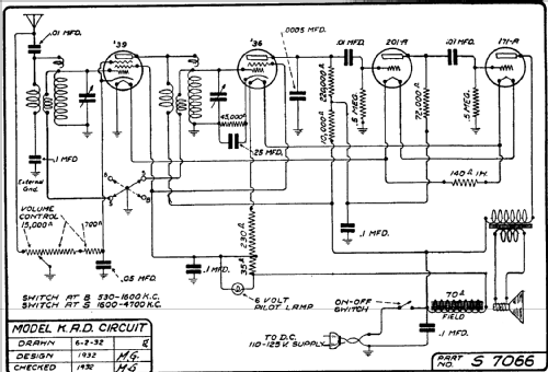 KAD ; DeWald Radio Mfg. (ID = 311045) Radio