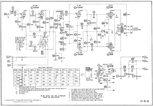 L-5000 'Troubadour' ; DeWald Radio Mfg. (ID = 770995) Ampl/Mixer