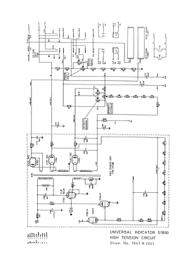 Dual Beam Precision Oscilloscope 51B00 Universal Indicator; Disa Elektronik A/S; (ID = 3039593) Equipment