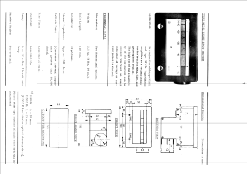 Logarithmic Amplifier 91H03; Disa Elektronik A/S; (ID = 2012711) Diversos