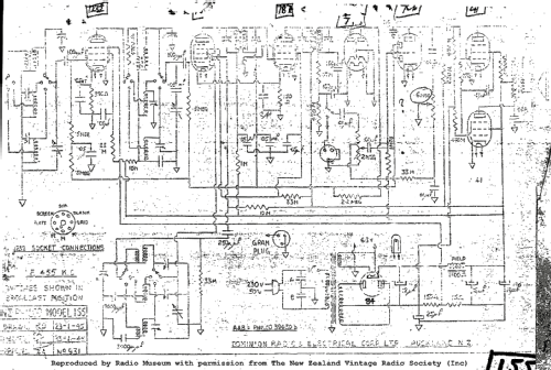 Philco 155; Dominion Radio & (ID = 2758797) Radio