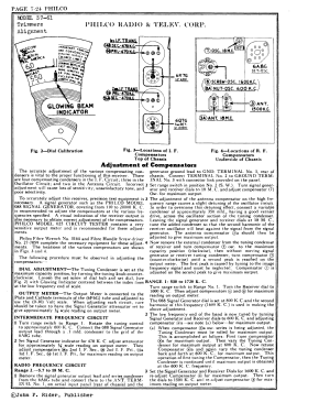 Philco 37-61EZ Code 121; Dominion Radio & (ID = 2922121) Radio