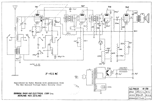 Philco 710 Ch=41-710; Dominion Radio & (ID = 3069725) Radio