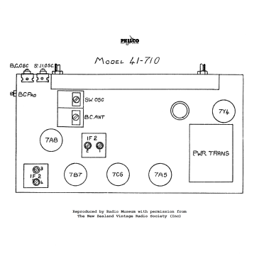 Philco 710 Ch=41-710; Dominion Radio & (ID = 3069726) Radio