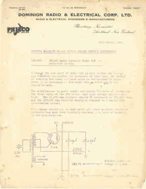 Philco 816; Dominion Radio & (ID = 2920848) Radio