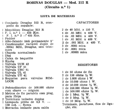 312-R circuit 1; Douglas (ID = 1988045) Kit