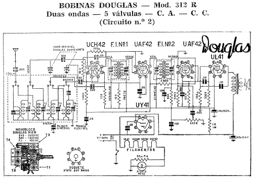 312-R circuit 2; Douglas (ID = 1994036) Radio