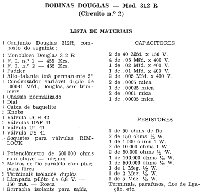 312-R circuit 2; Douglas (ID = 1994037) Radio