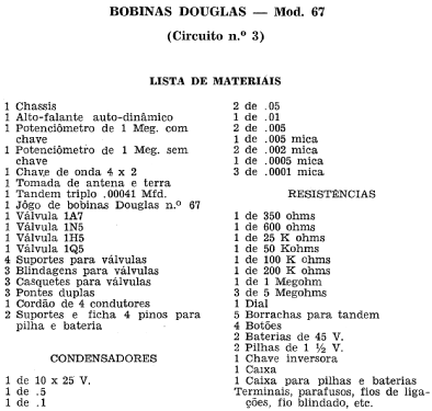 67 circuit 3; Douglas (ID = 1980382) Radio