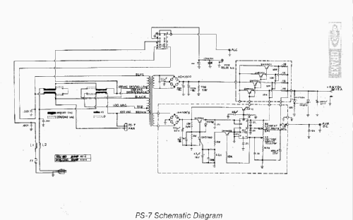 Power Supply PS-7 ; Drake, R.L. (ID = 547566) Aliment.